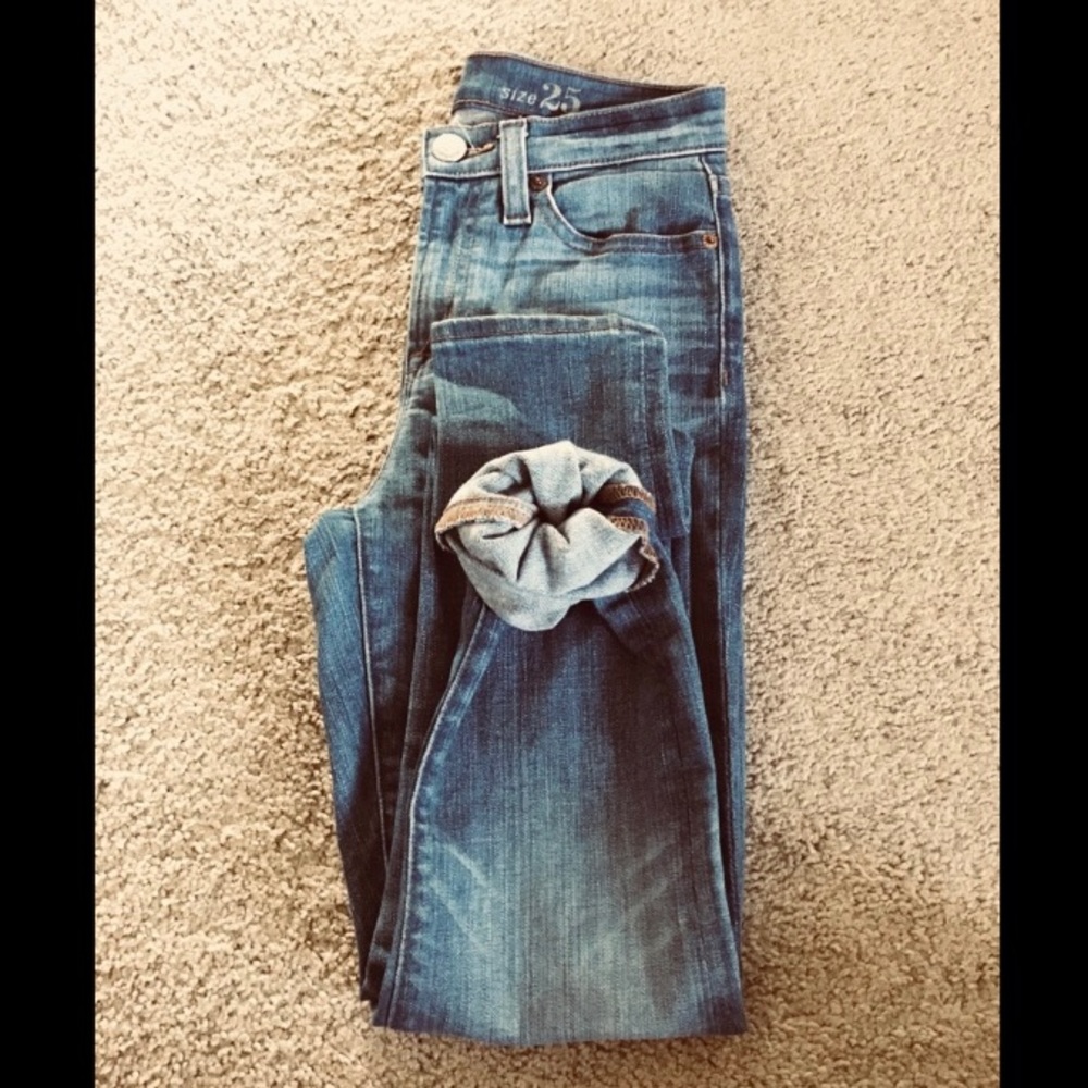 J. Crew High Rise Skinny Jeans